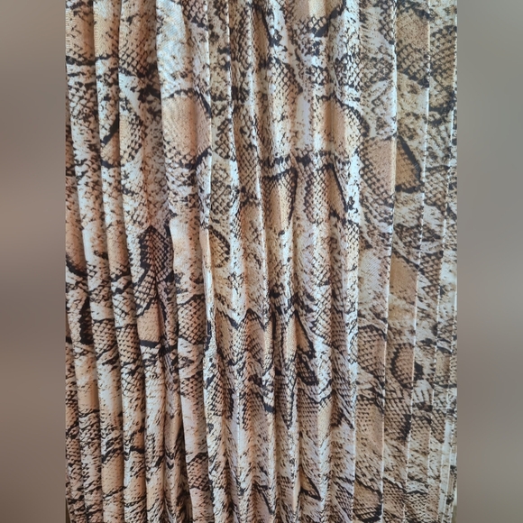 The Clothing Company Snake Print Halter Dress - Picture 4 of 4